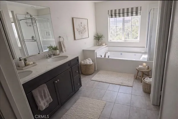 a bathroom with a sink toilet and tub