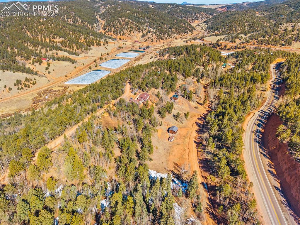 213 Willow Road Divide, CO 80814 - Photo 46 of 49 a view of city and mountain