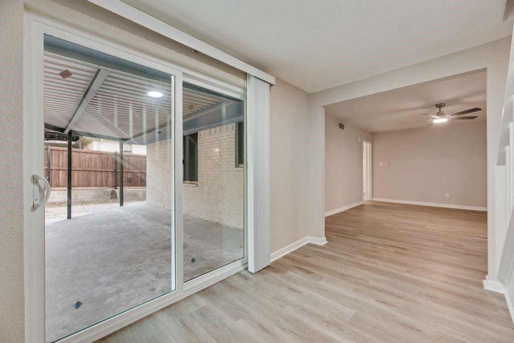 5706 Rocky Ridge Road Dallas, TX 75241 - Photo 11 of 31 a view of gallery with wooden floor