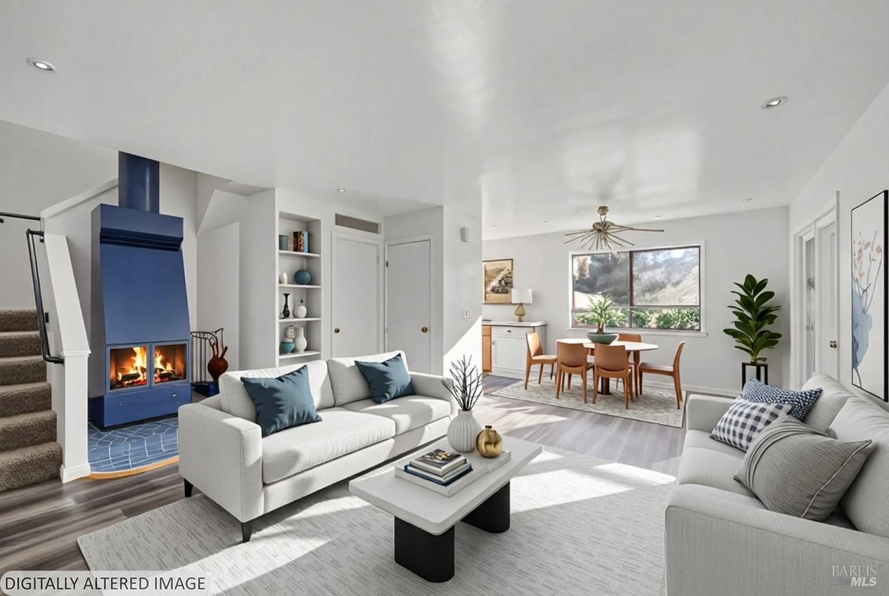 Recently updated cute townhouse with tons of natural light