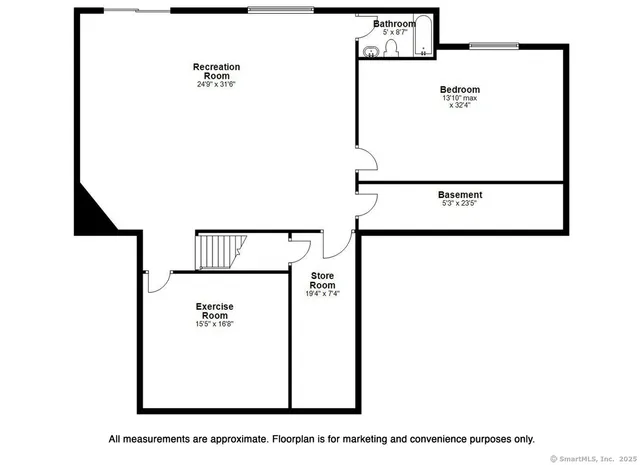 a balcony with wooden floor and fence