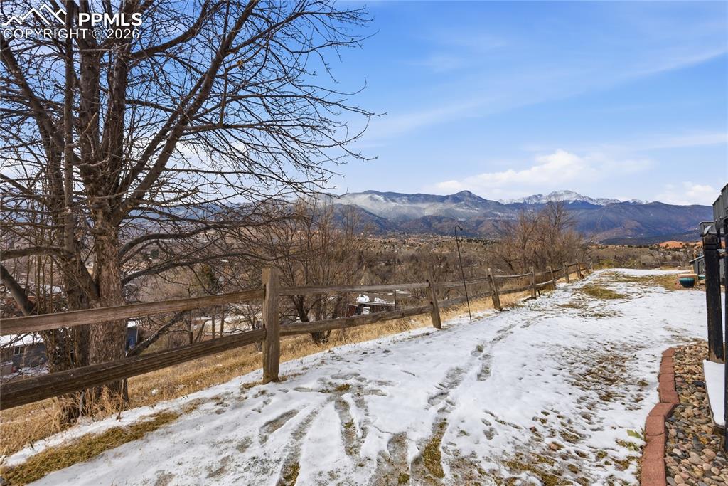 930 Fontmore Road, Unit C Colorado Springs, CO 80904 - Photo 31 of 32 a view of a road with snow on the road