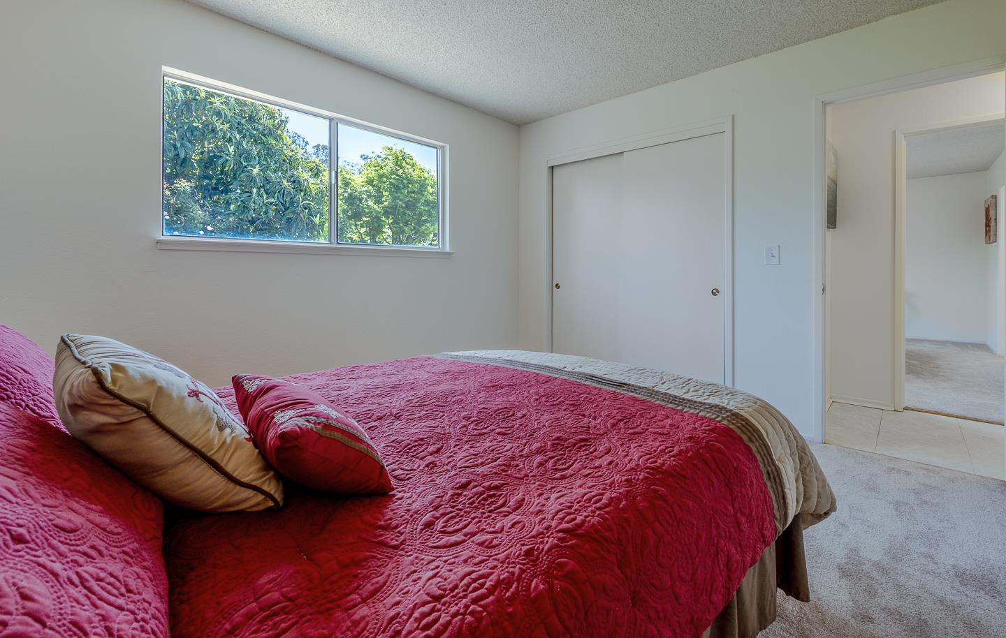 3350 Hardin Way Soquel, CA 95073 - Photo 20 of 45 a bedroom with a bed and a window