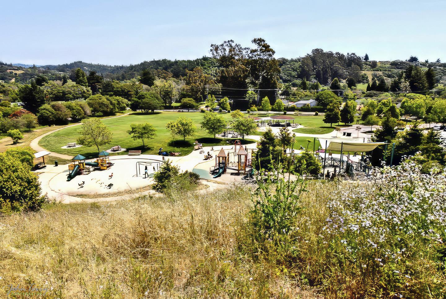 3350 Hardin Way Soquel, CA 95073 - Photo 41 of 45 a view of a lake with houses