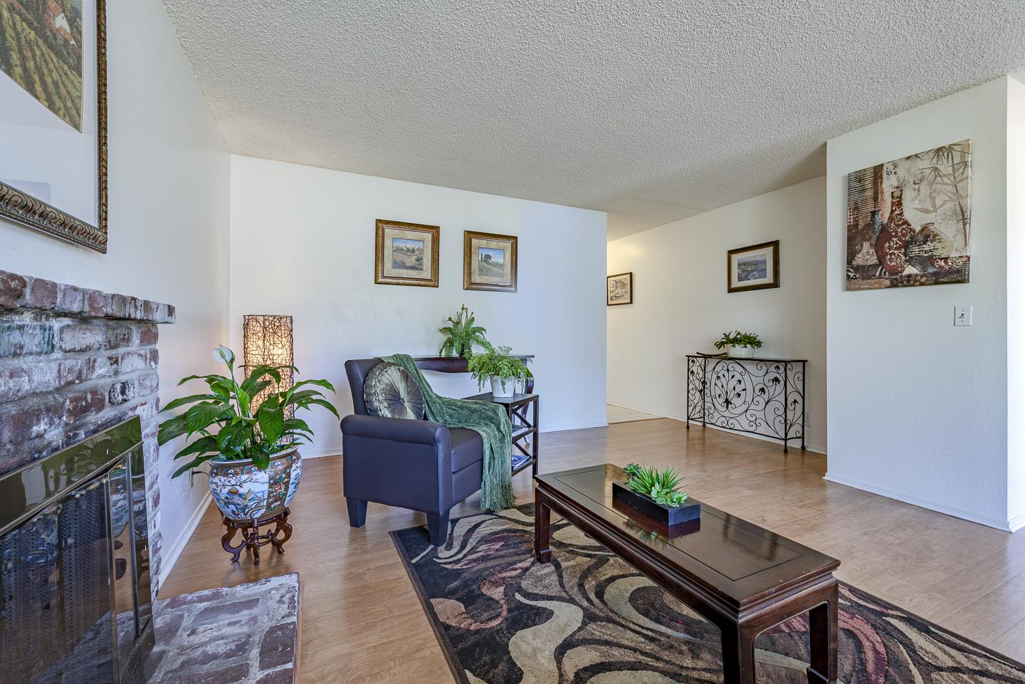 3350 Hardin Way Soquel, CA 95073 - Photo 8 of 45 a living room with furniture and a potted plant