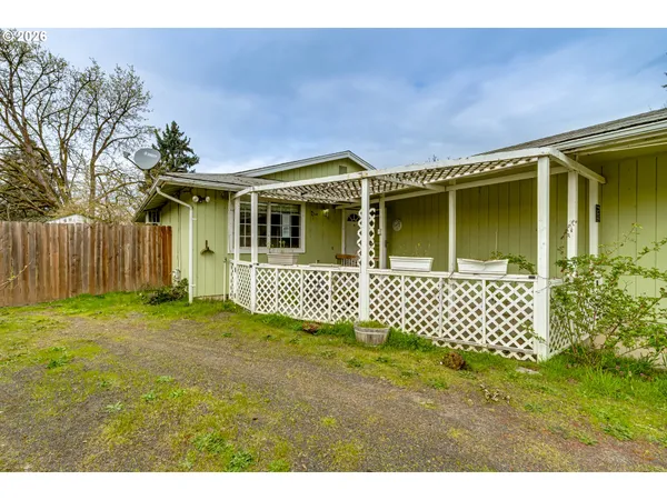 a view of a house with a porch