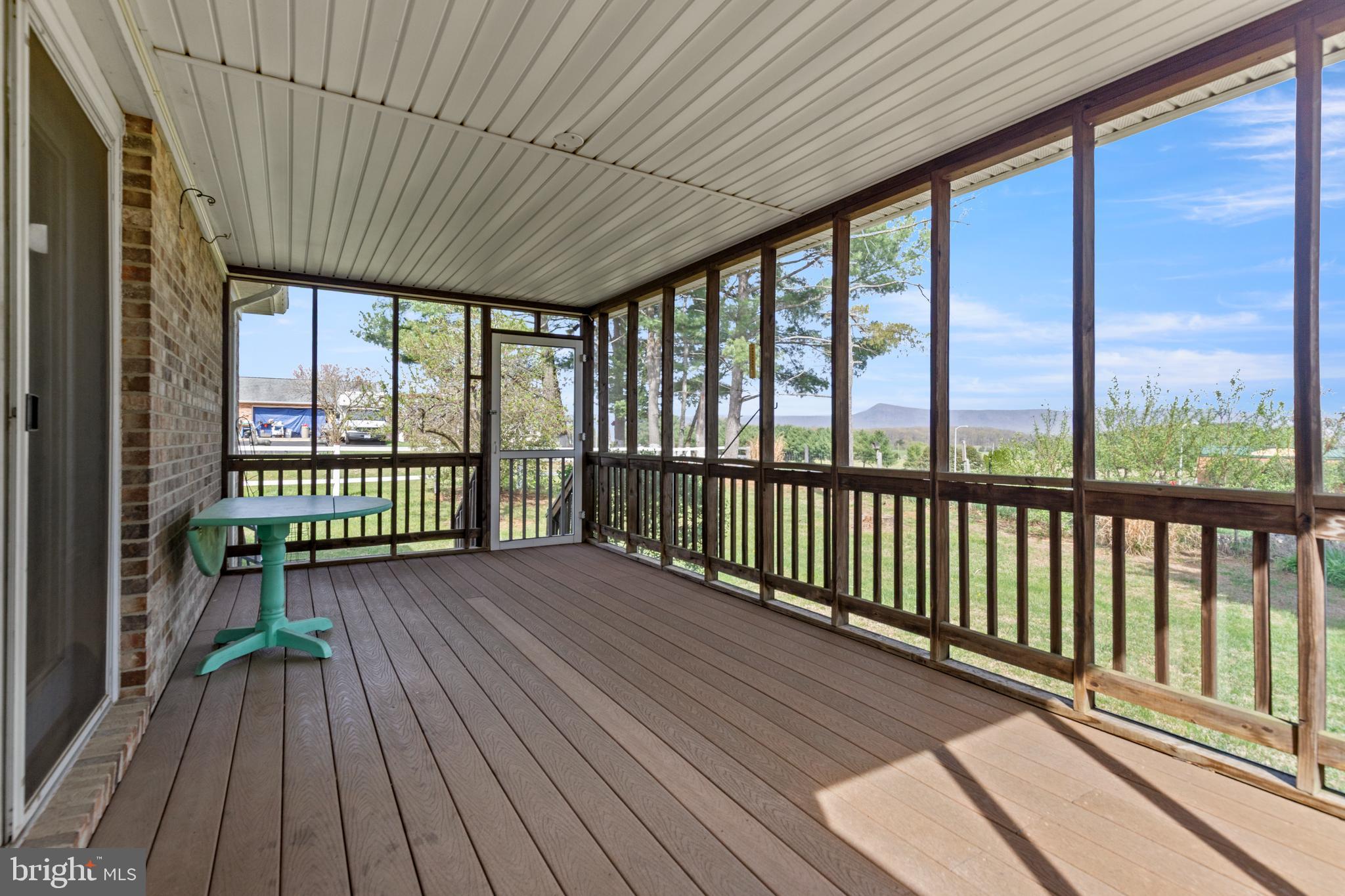 5 Hite Court Luray, VA 22835 - Photo 28 of 40 a view of a balcony with wooden floor