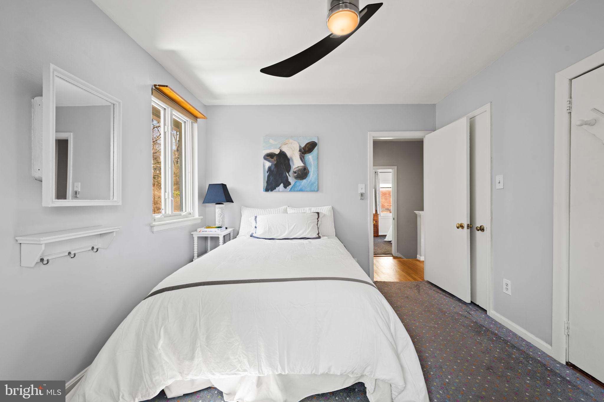 2904 Russell Road Alexandria, VA 22305 - Photo 29 of 52 a large white bed in a white room