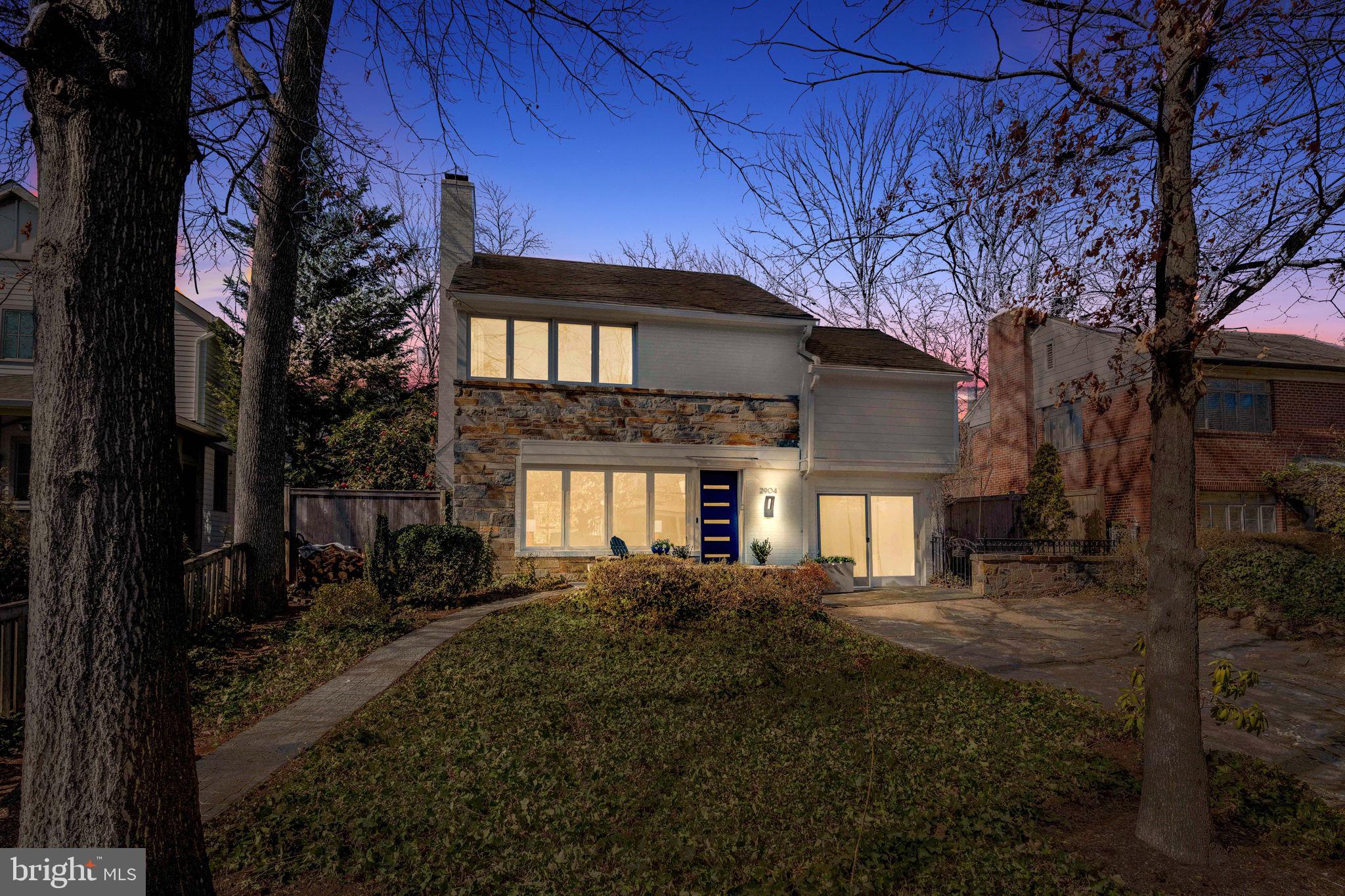 2904 Russell Road Alexandria, VA 22305 - Photo 48 of 52 a front view of a house with a yard