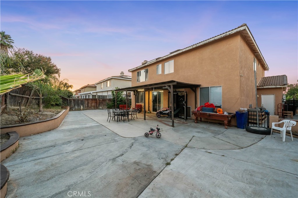 3807 Seattle Street Hemet, CA 92545 - Photo 34 of 38 a view of a house with sitting area and roof