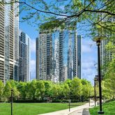 a view of a yard in front of a building