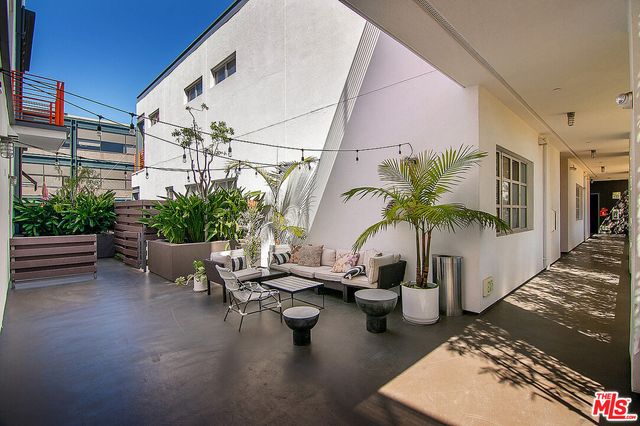 a view of an entryway door