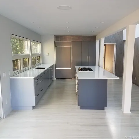 a room with furniture and window