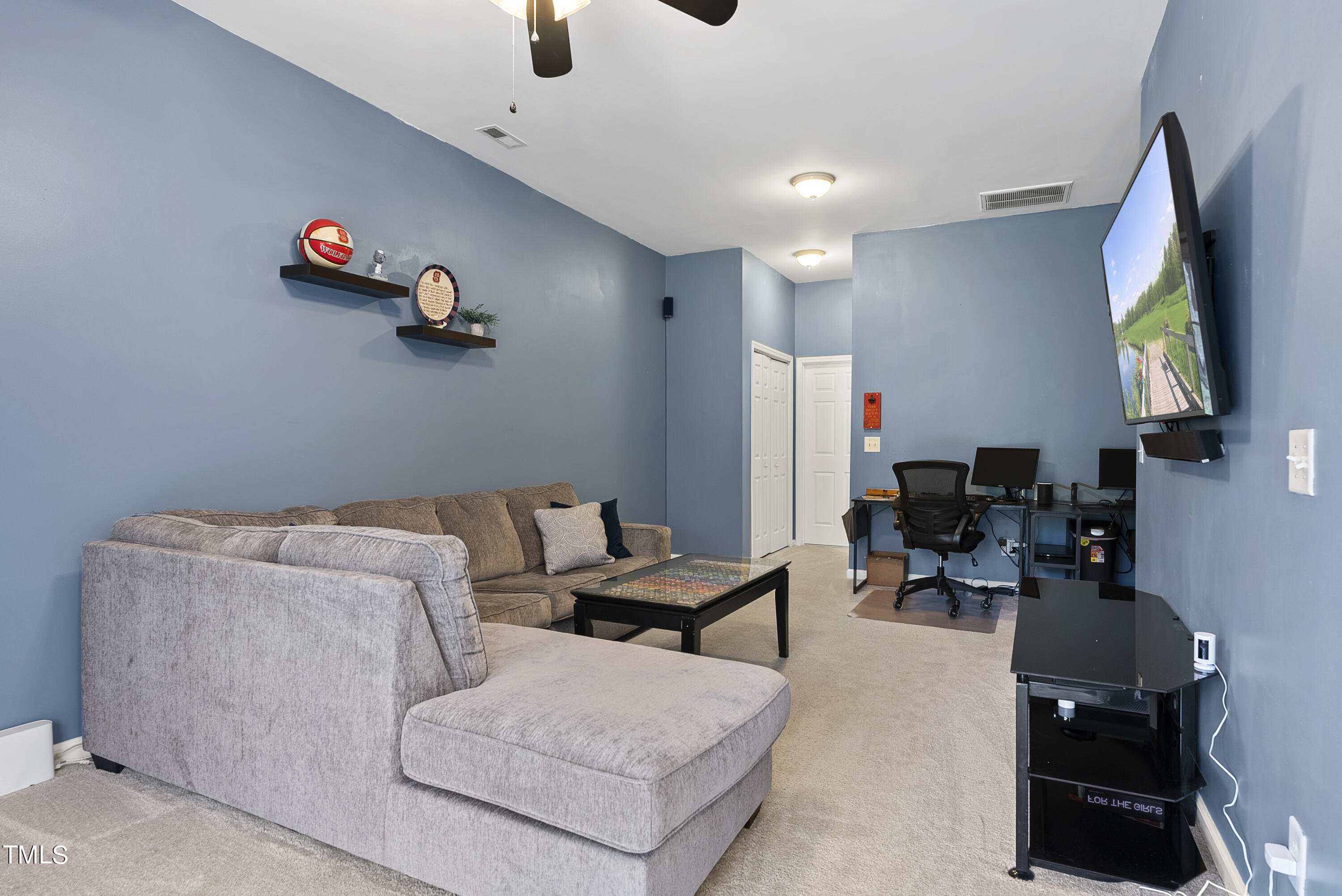 4828 Black Mountain Path Raleigh, NC 27612 - Photo 12 of 30 Basement Rec Room