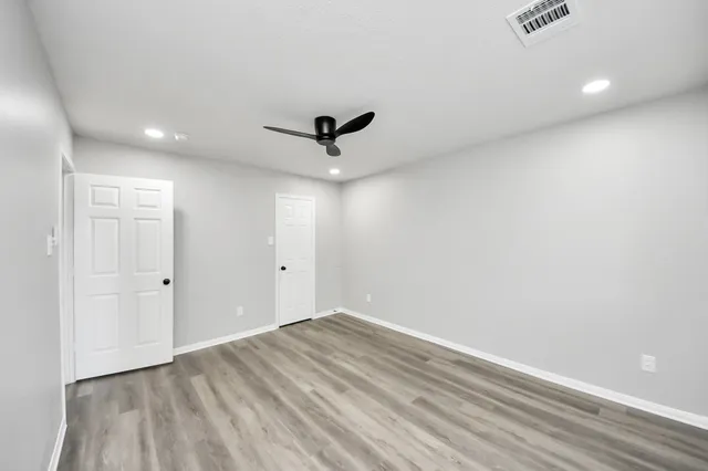 wooden floor in an empty room