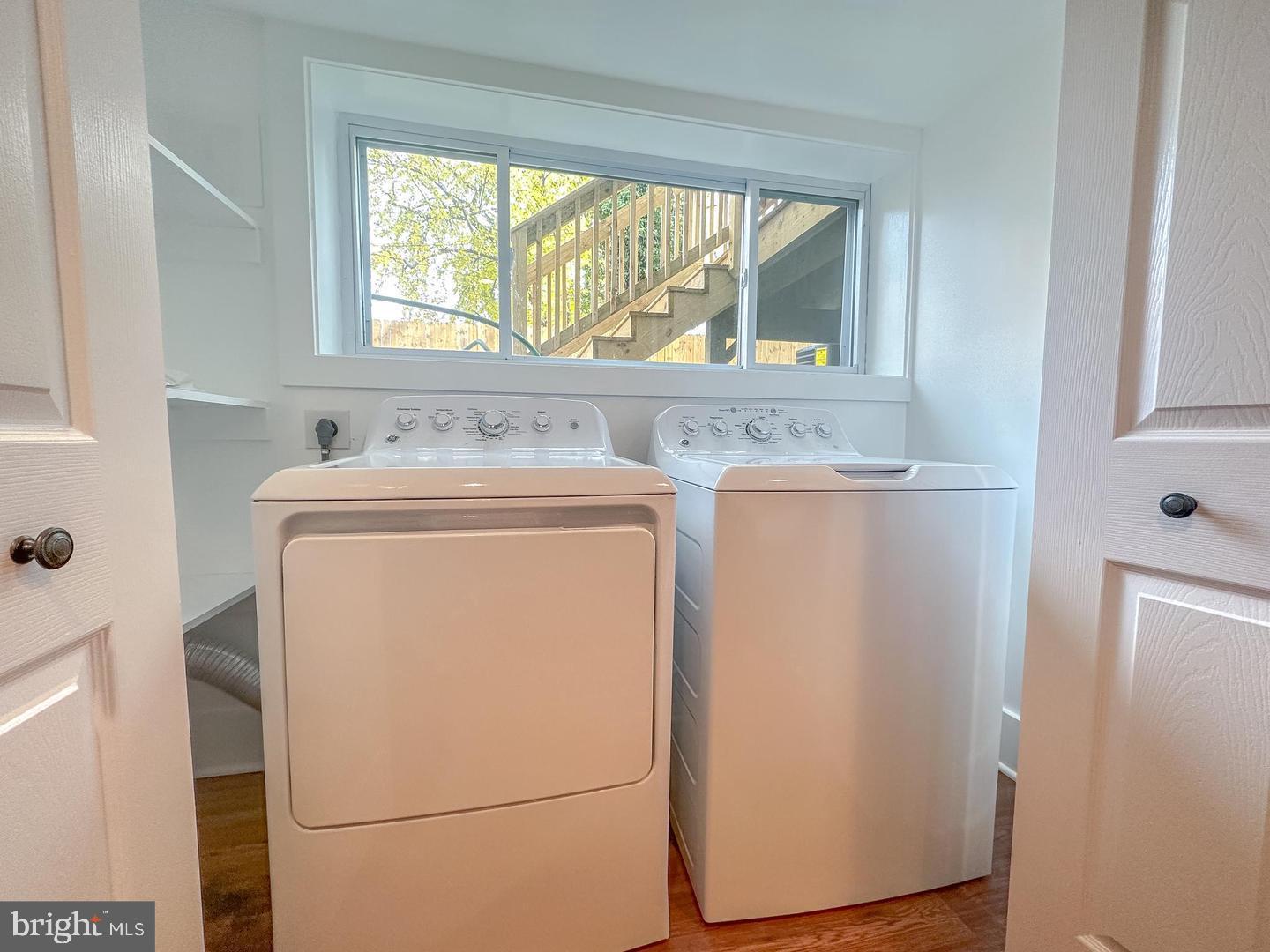 3326 12th Street Southeast Washington, DC 20032 - Photo 12 of 19 a utility room with dryer and washer