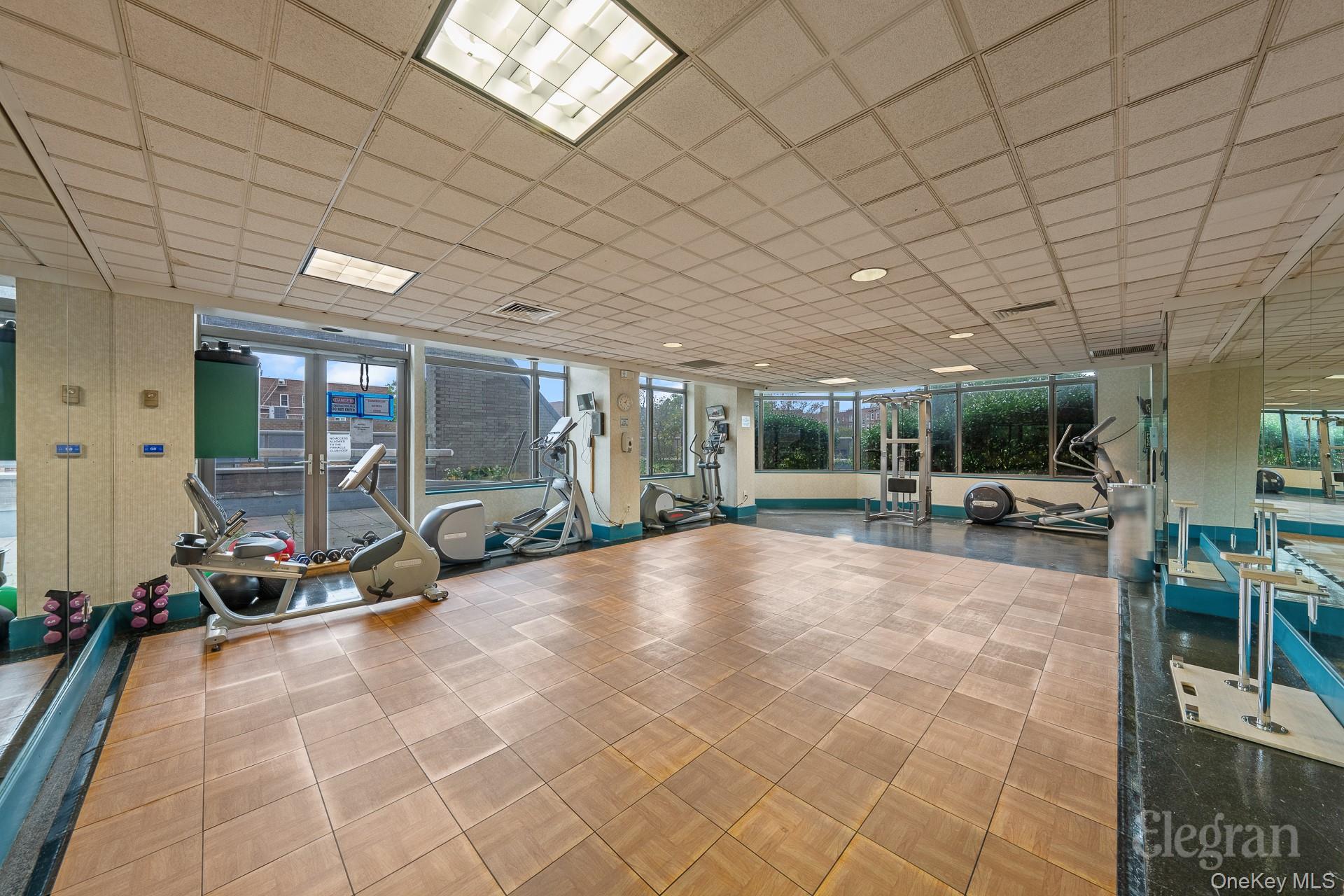 11201 Queens Boulevard, Unit 16F Queens, NY 11375 - Photo 21 of 24 a view of a gym