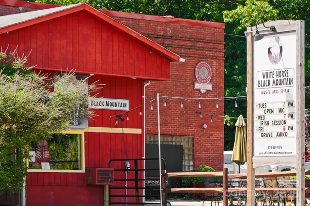 a front view of a building with entryway