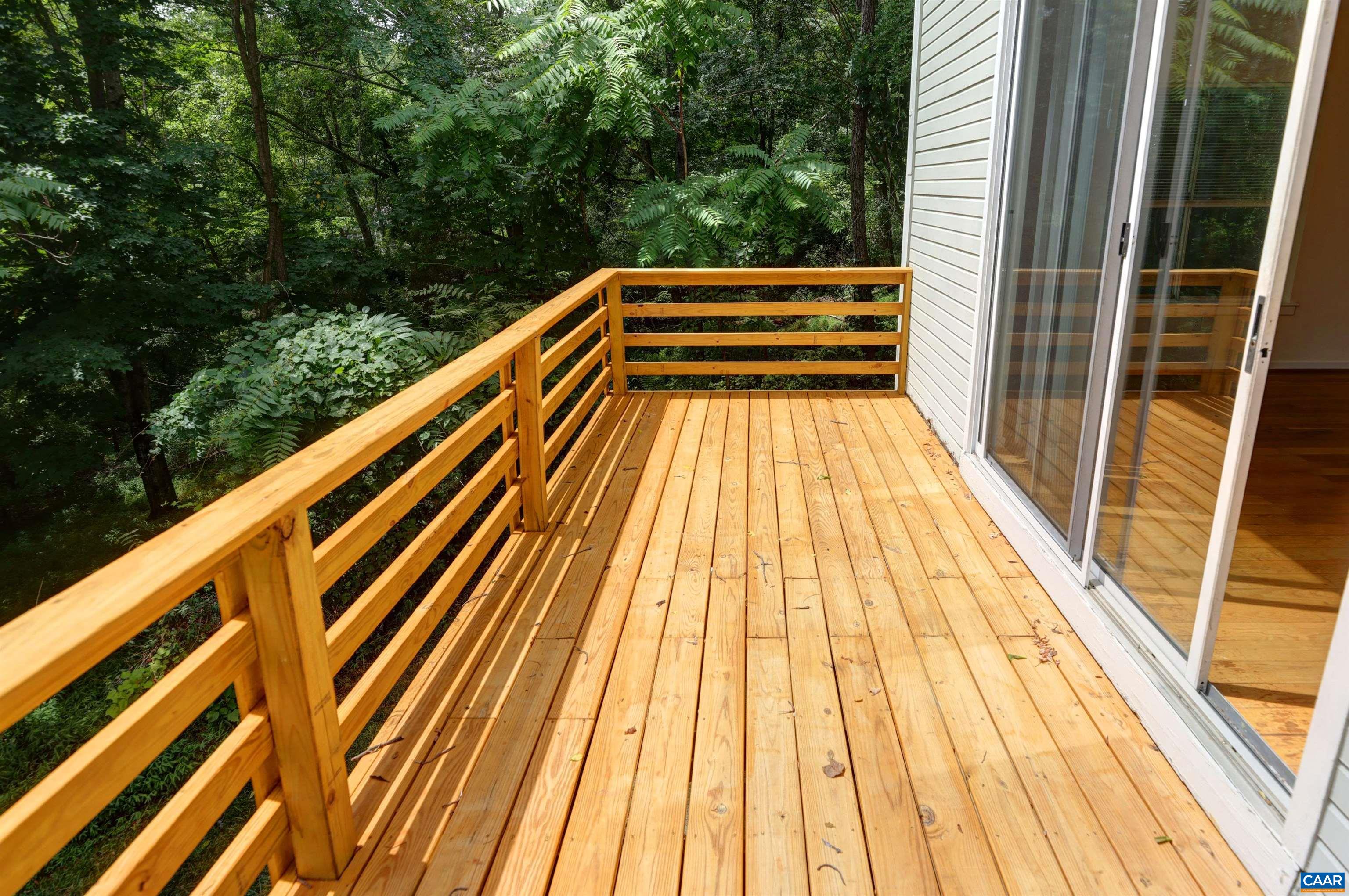 1296 Maple View Drive Charlottesville, VA 22902 - Photo 12 of 35 a view of outdoor space with wooden floor and deck