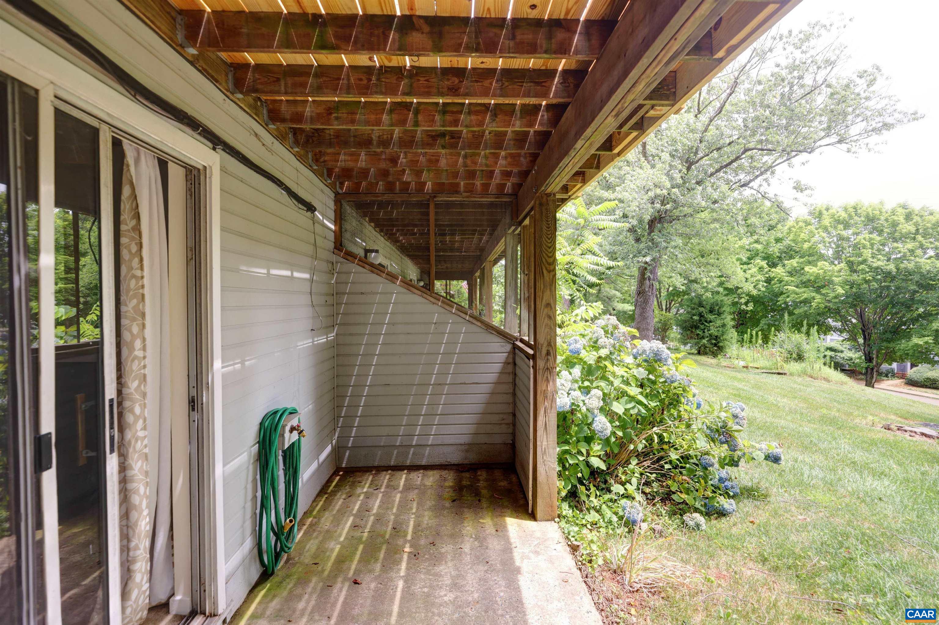 1296 Maple View Drive Charlottesville, VA 22902 - Photo 29 of 35 a porch with seating space
