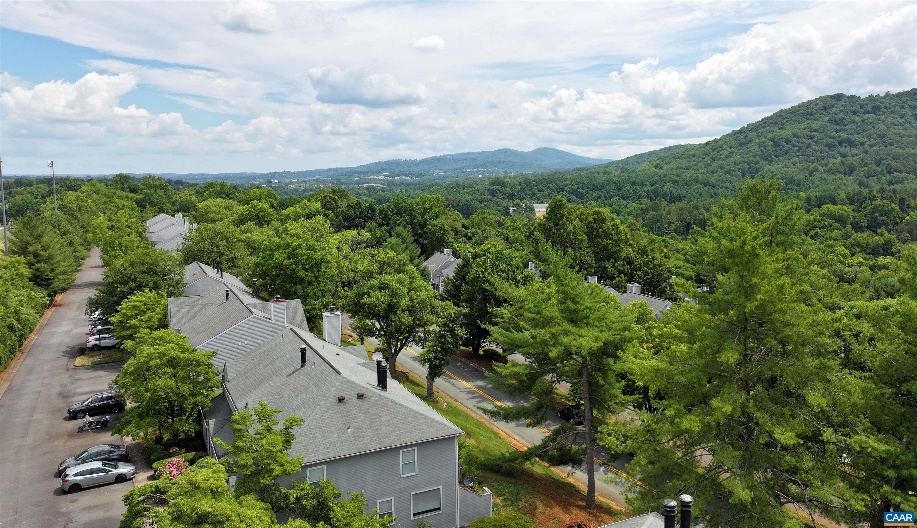 1296 Maple View Drive Charlottesville, VA 22902 - Photo 33 of 35 an aerial view of a house with mountain view