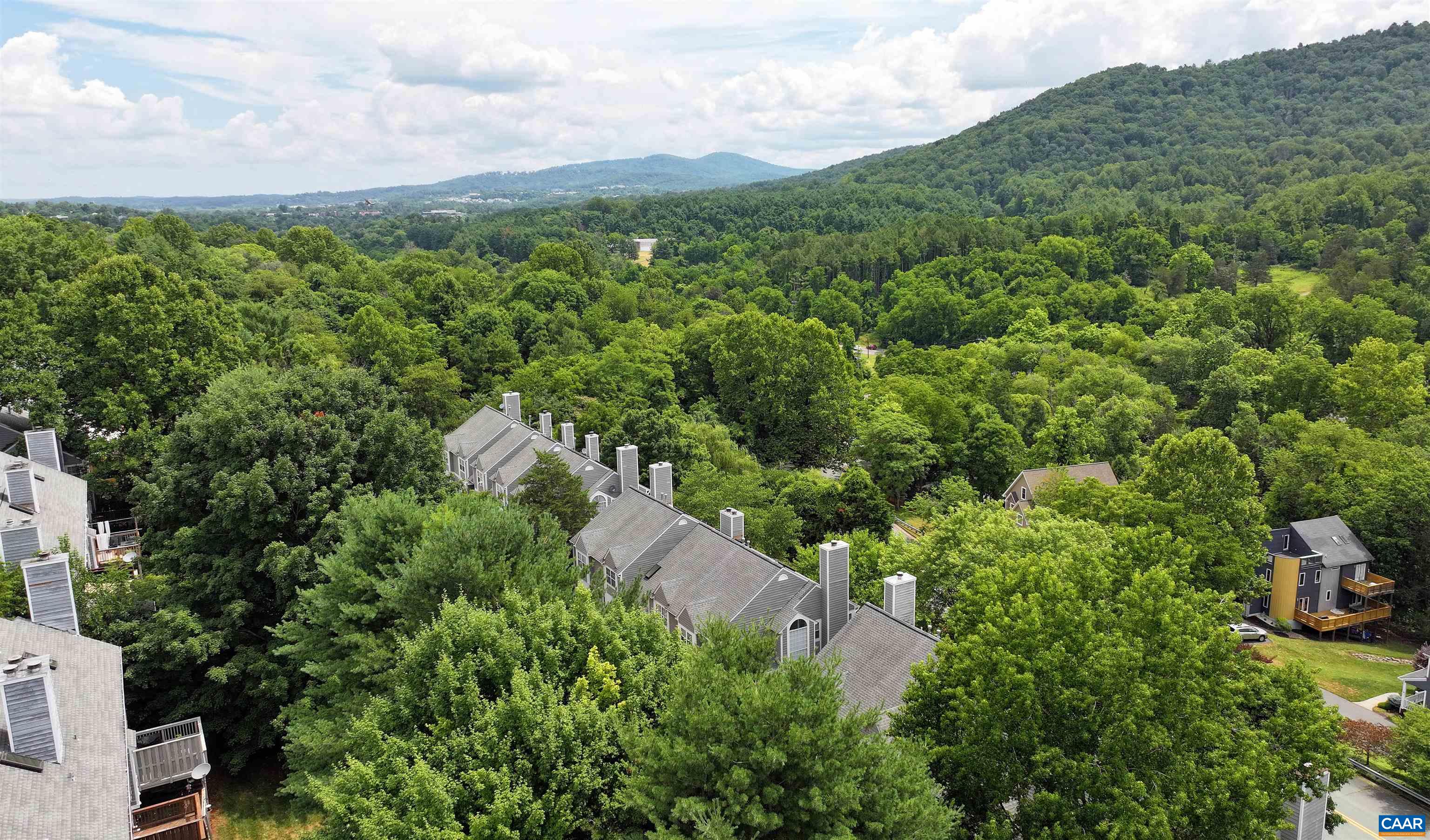 1296 Maple View Drive Charlottesville, VA 22902 - Photo 34 of 35 an aerial view of a houses with a yard