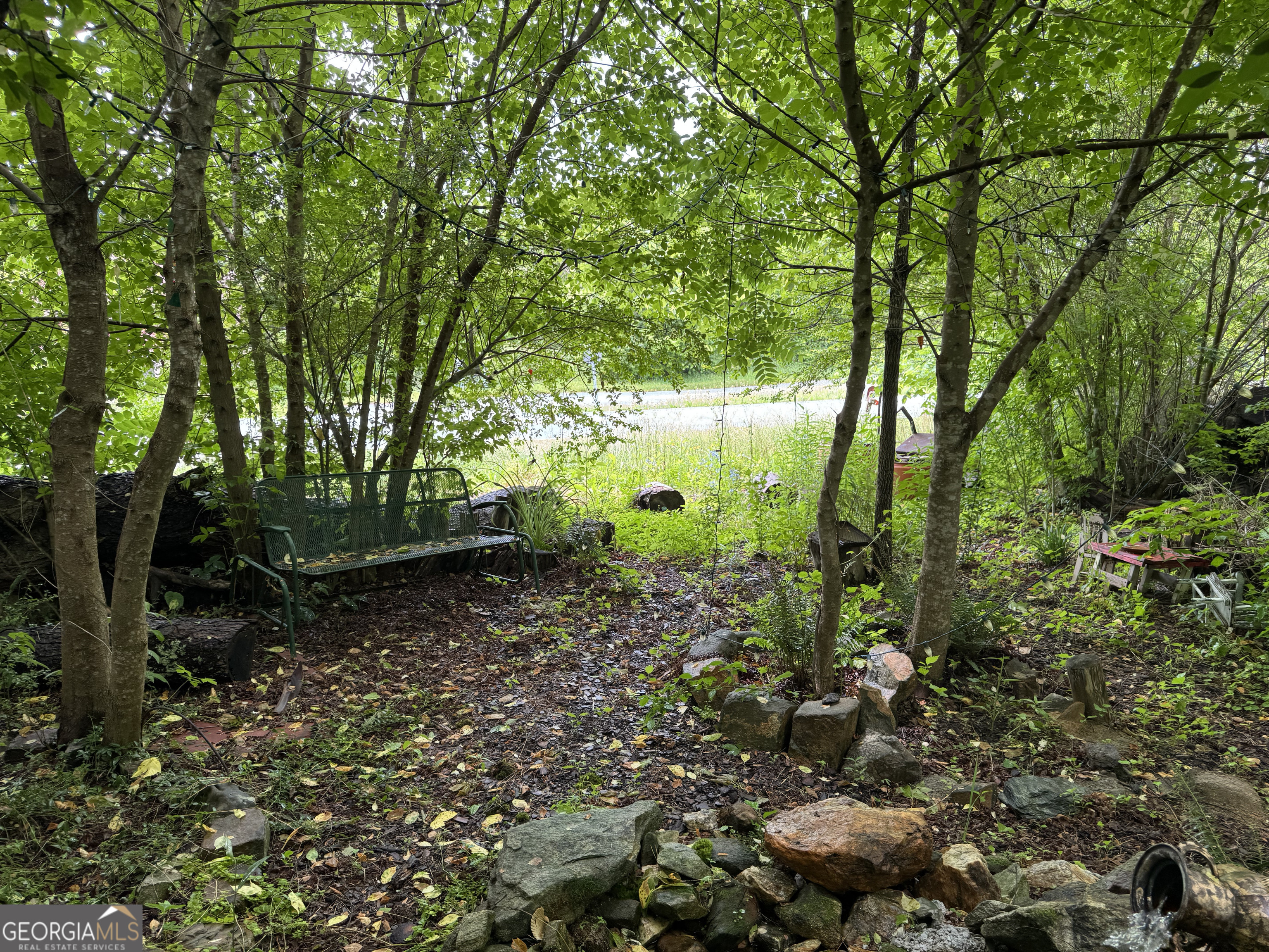 9122 Blue Ridge Highway Blairsville, GA 30512 - Photo 5 of 42 a view of a garden with trees
