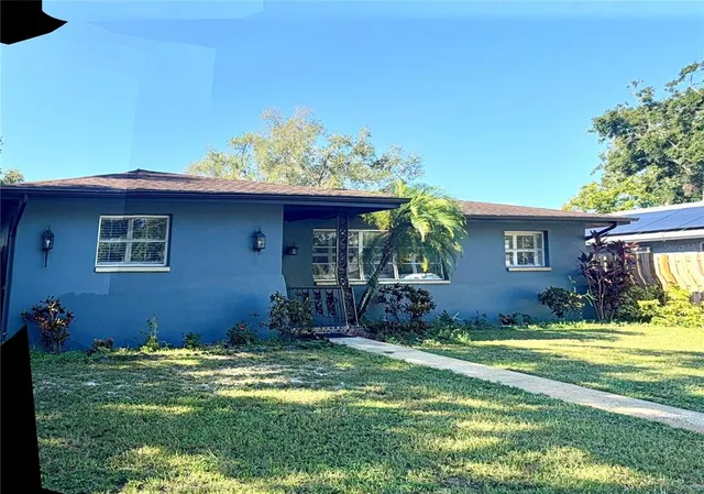 a view of dining room and wooden floor