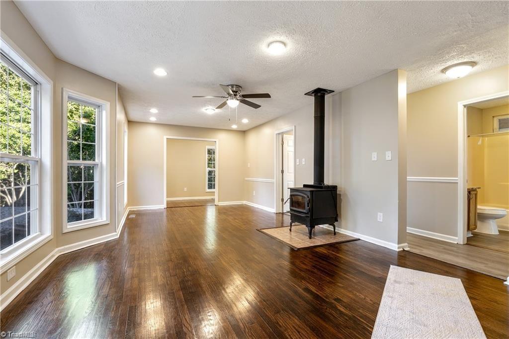 1025 Krishna Road Sandy Ridge, NC 27046 - Photo 6 of 50 Living Room looking into the Office/Bonus Room