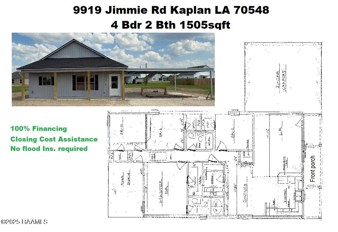 9919 Jimmie Road Kaplan, LA 70548 - Photo 3 of 3 Tear Sheet