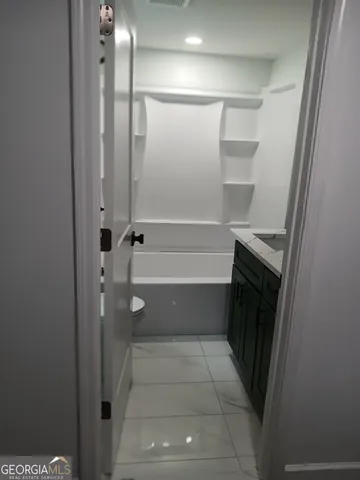 a view of walk in closet