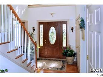 166 Heyer Road Nazareth, PA 18064 - Photo 3 of 15 a view of entryway with wooden floor