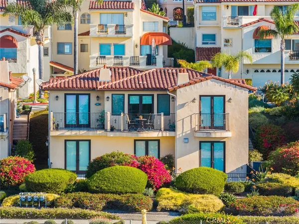 a front view of multi story residential apartment building