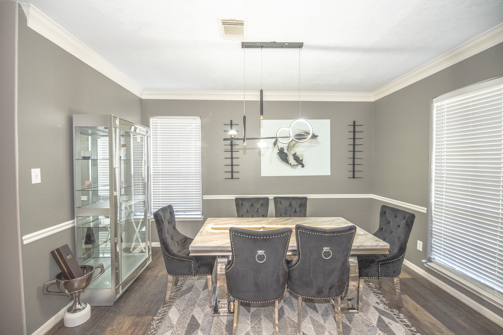 19115 South Rim Trail Spring, TX 77388 - Photo 6 of 21 a view of a dining room with furniture window and outside view