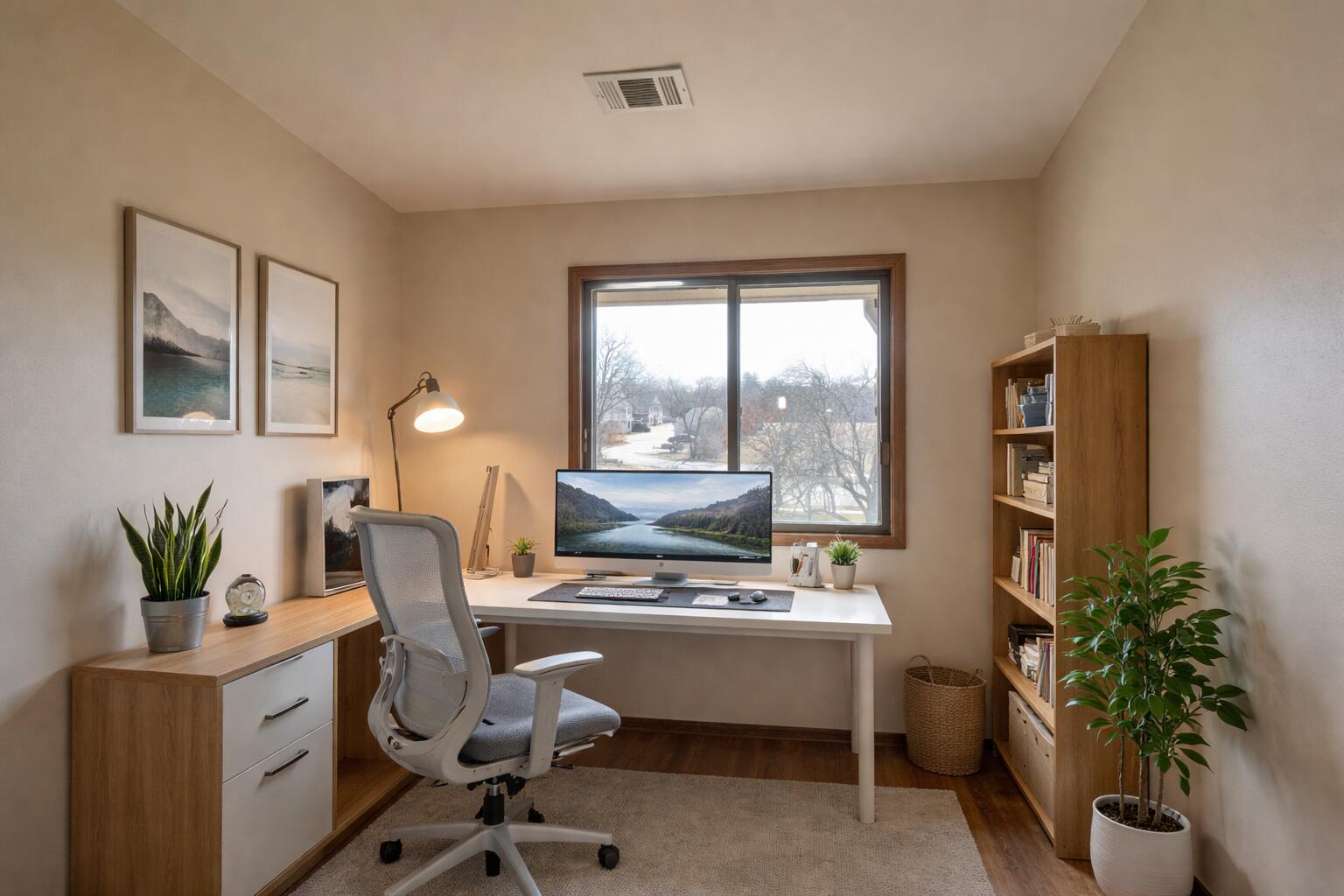 112 East Freistadt Road, Unit H Thiensville, WI 53092 - Photo 5 of 14 Virtually Staged 3rd Bedroom