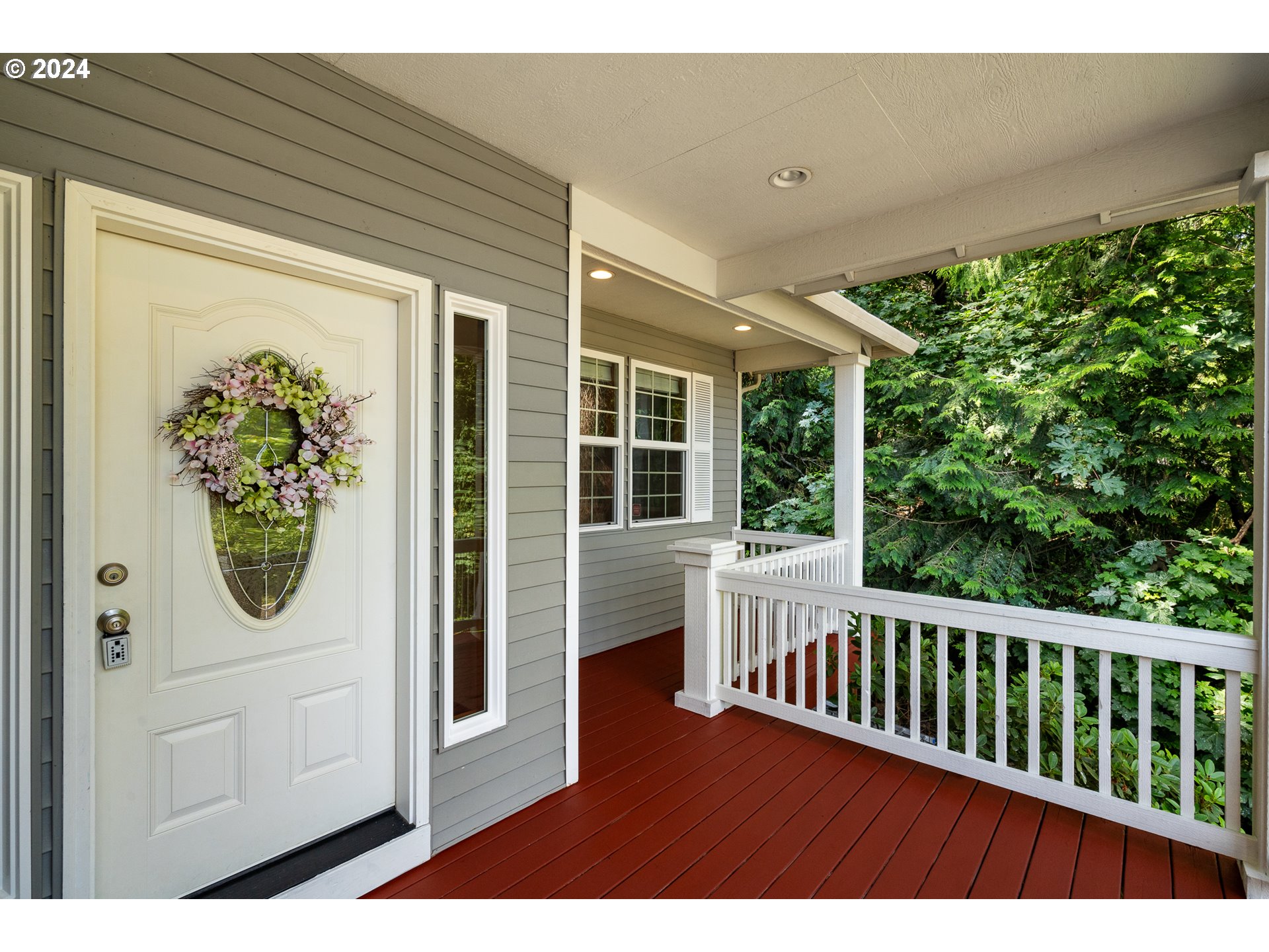 8009 Northeast 16th Street Vancouver, WA 98664 - Photo 2 of 46 a view of a porch with furniture and a gate