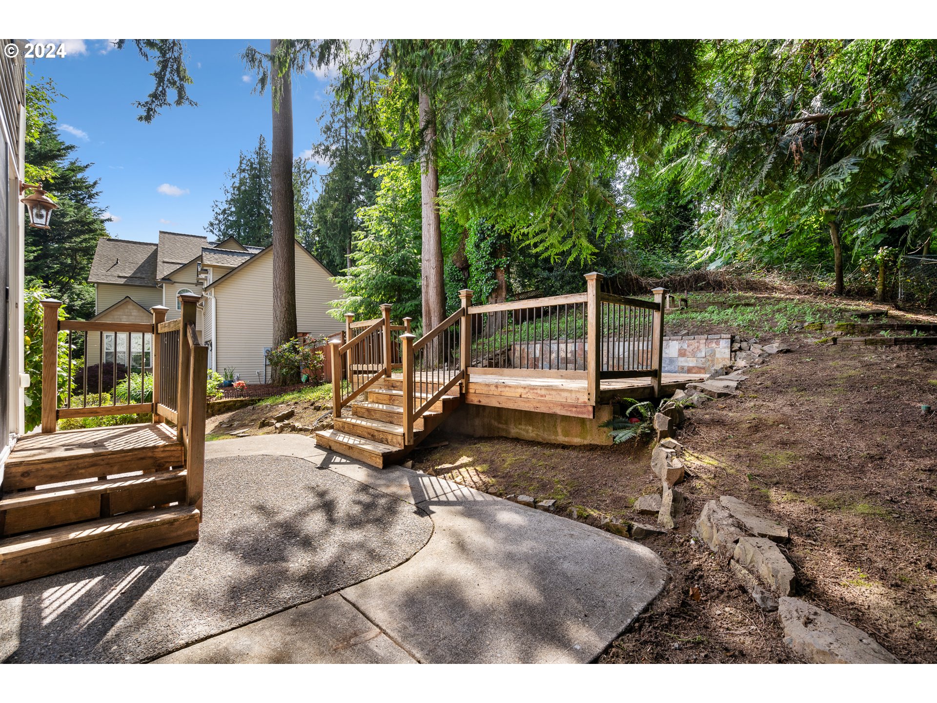 8009 Northeast 16th Street Vancouver, WA 98664 - Photo 40 of 46 a view of a backyard with a patio