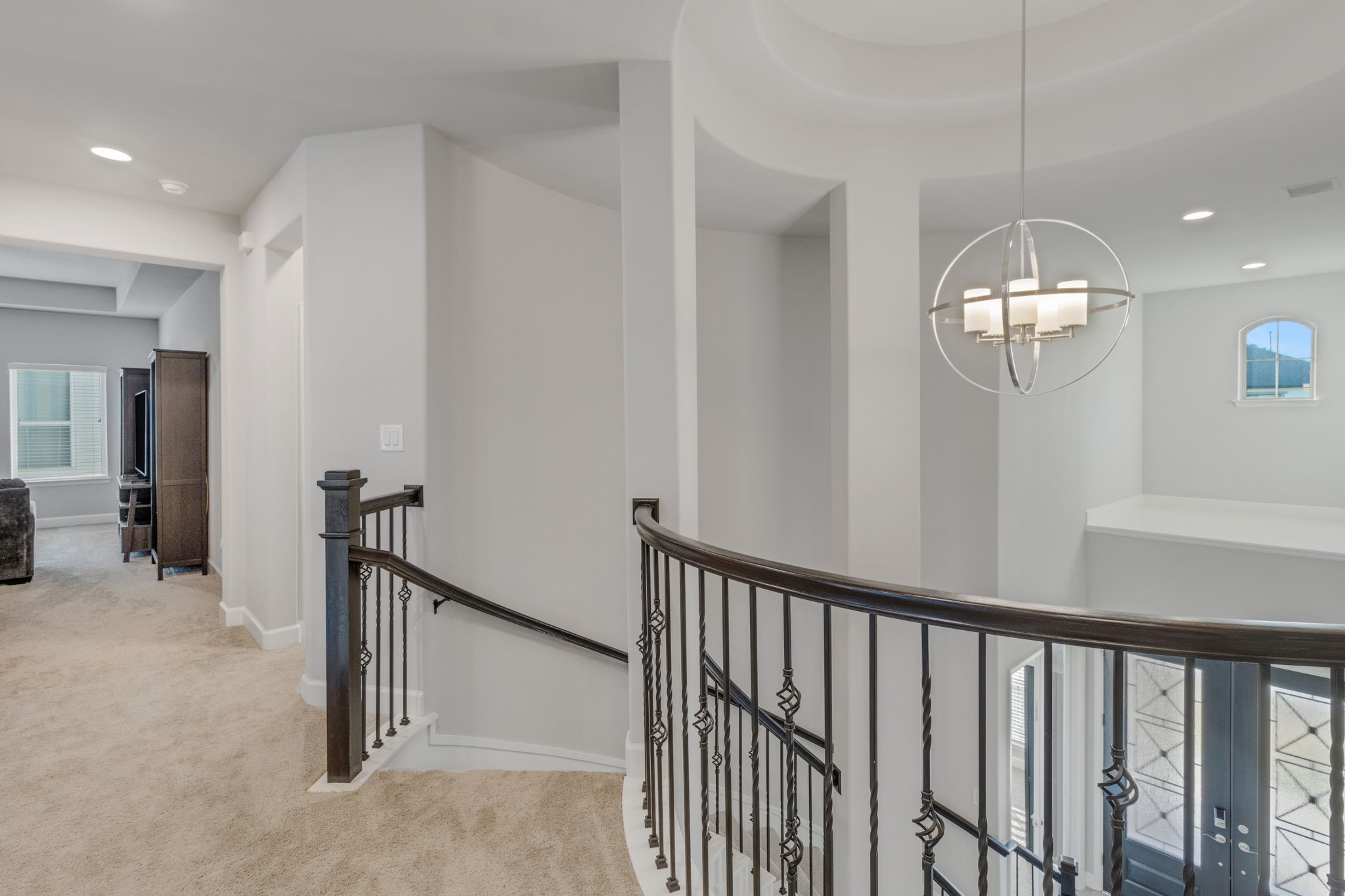 17467 Bayflower Conroe, TX 77385 - Photo 27 of 44 a view of a hallway view with staircase