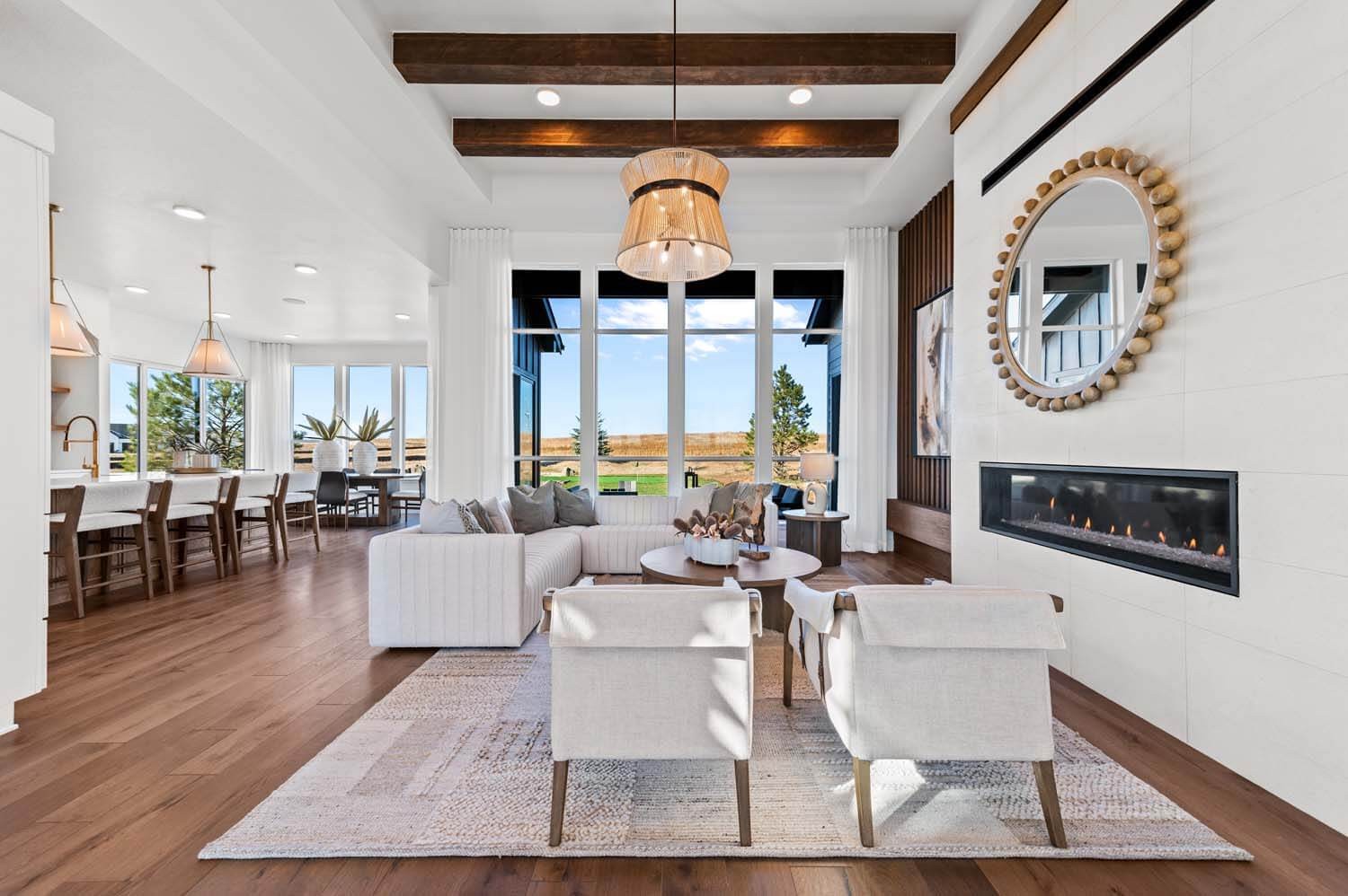 1 Pace Road Clarksville, TN 37043 - Photo 4 of 12 a living room with fireplace furniture and a large window