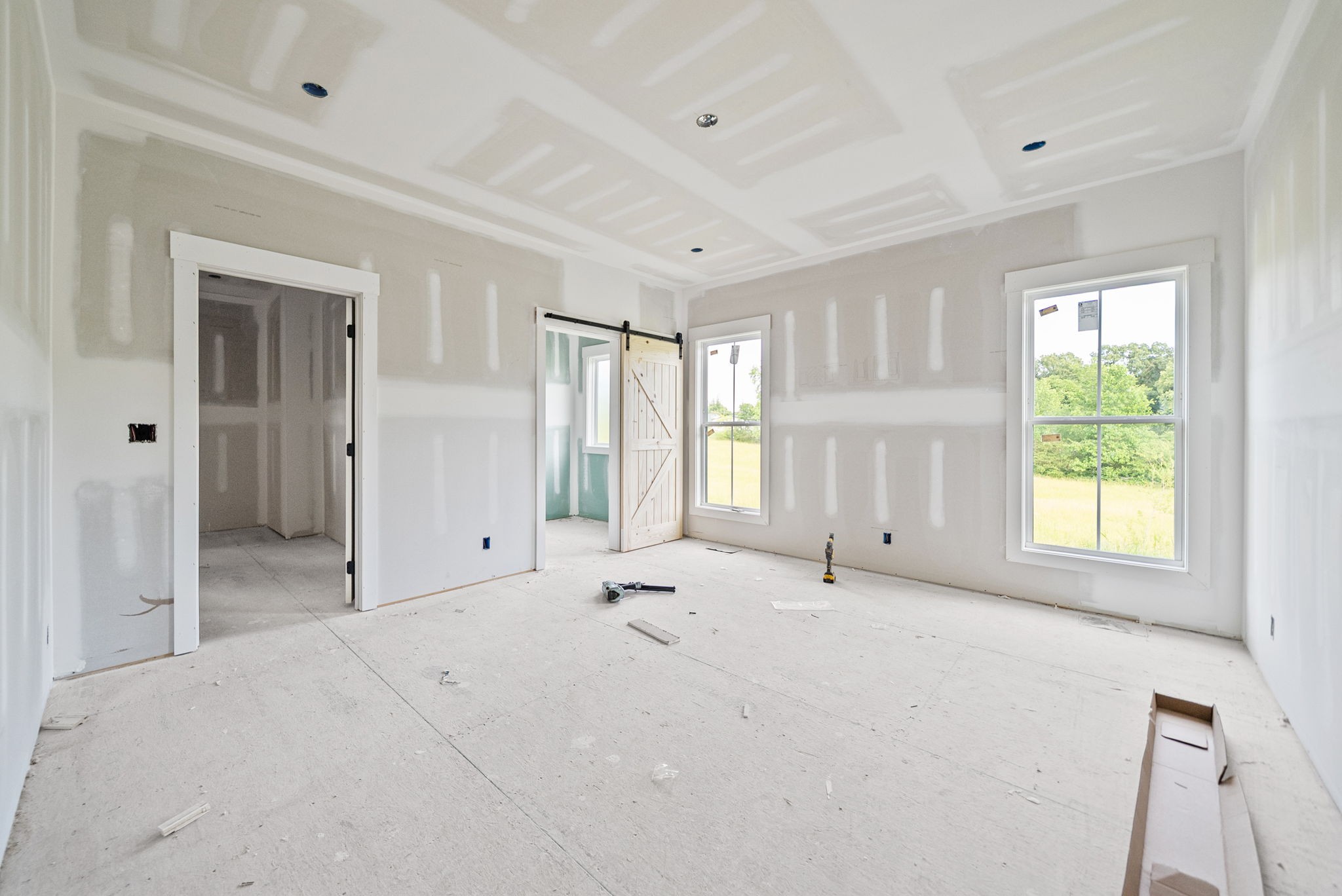 1870 Southside Road Southside, TN 37171 - Photo 17 of 35 a view of an empty room with a window