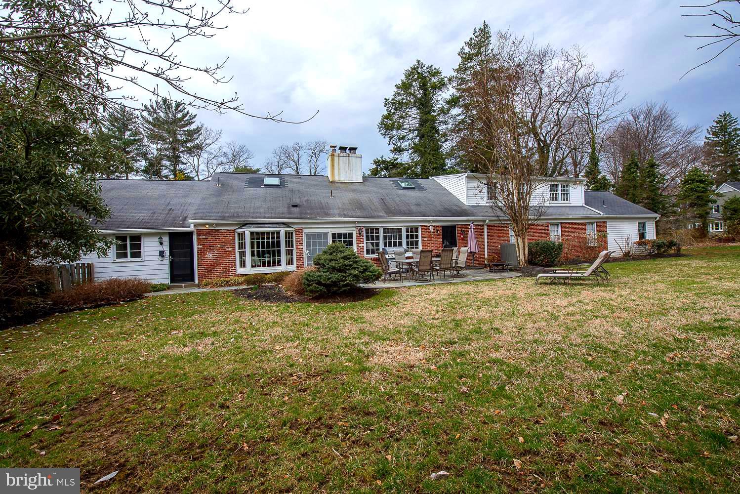 1629 Old Gulph Road Villanova, PA 19085 - Photo 42 of 46 Rear View of House