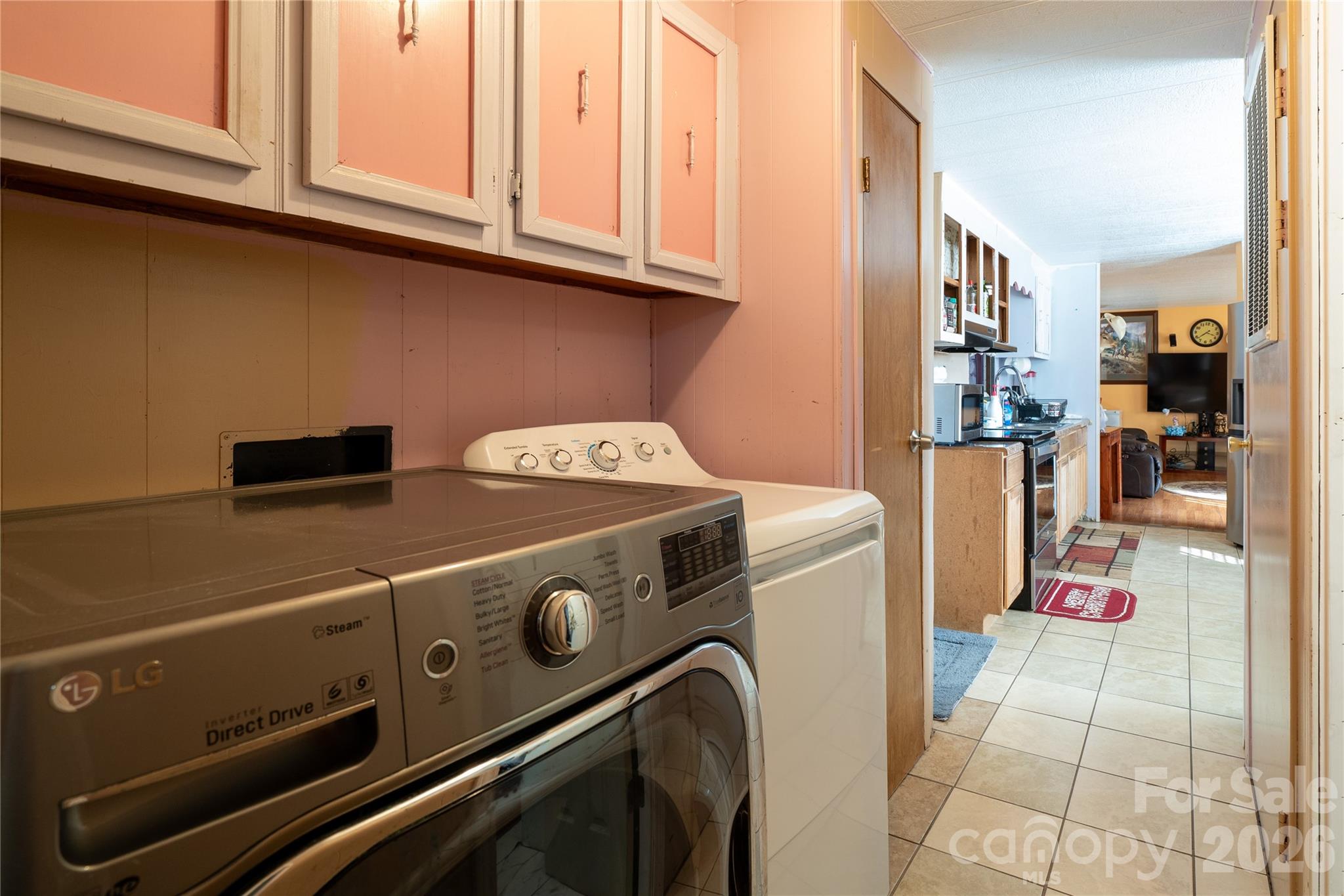 153 Lake Road Rockingham, NC 28379 - Photo 27 of 30 a utility room with dryer and washer