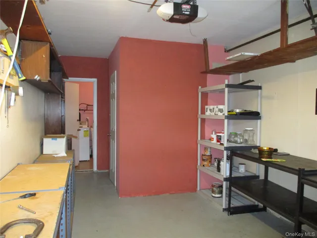 a workspace with furniture