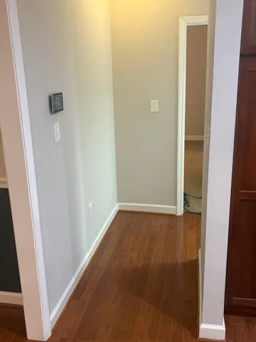 a view of a small space