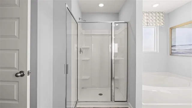 a view of a window in an empty room