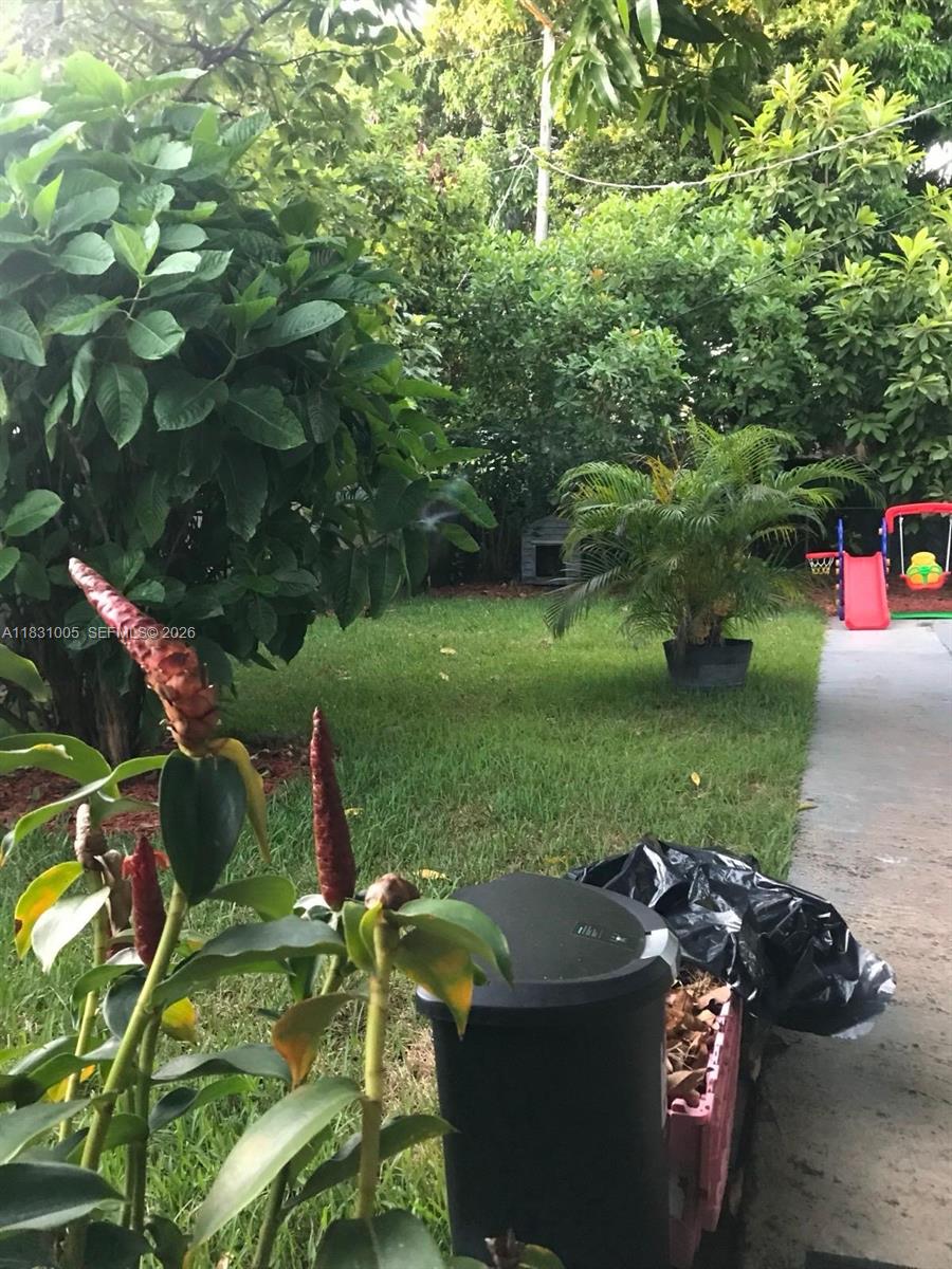 266 East 12th Street Hialeah, FL 33010 - Photo 19 of 19 a view of a garden with plants and a lake view