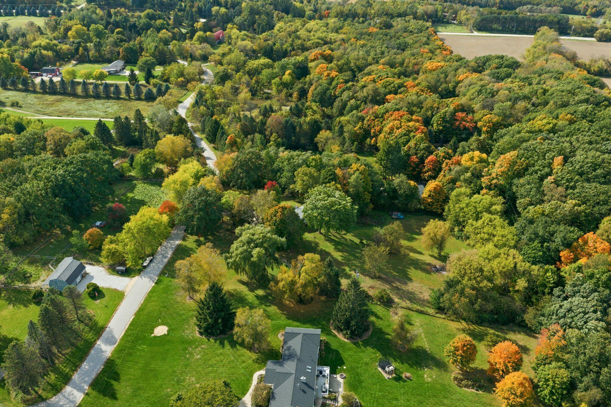 5974 Loghouse Road Erin, WI 53027 - Photo 41 of 55 5974 Loghouse - Drone-12