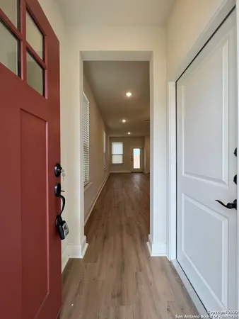 wooden floor in a gallery