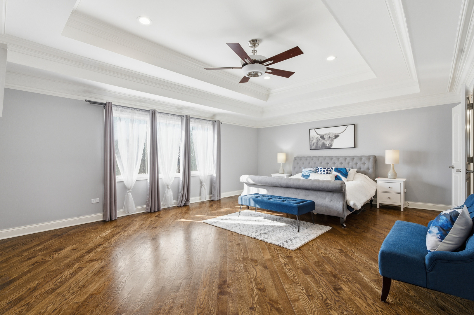 28 Pinnacle Court Naperville, IL 60565 - Photo 15 of 40 a bedroom with a bed couch and window