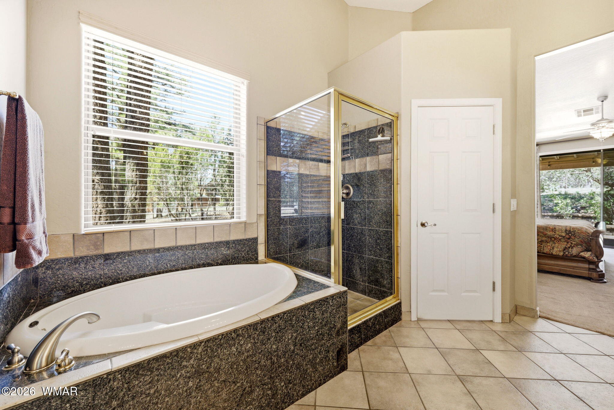 2236 Roundabout Way Overgaard, AZ 85933 - Photo 17 of 45 a spacious bathroom with a tub and shower